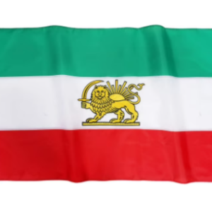Lion and Sun Flag<br>150x90 cm Fabric